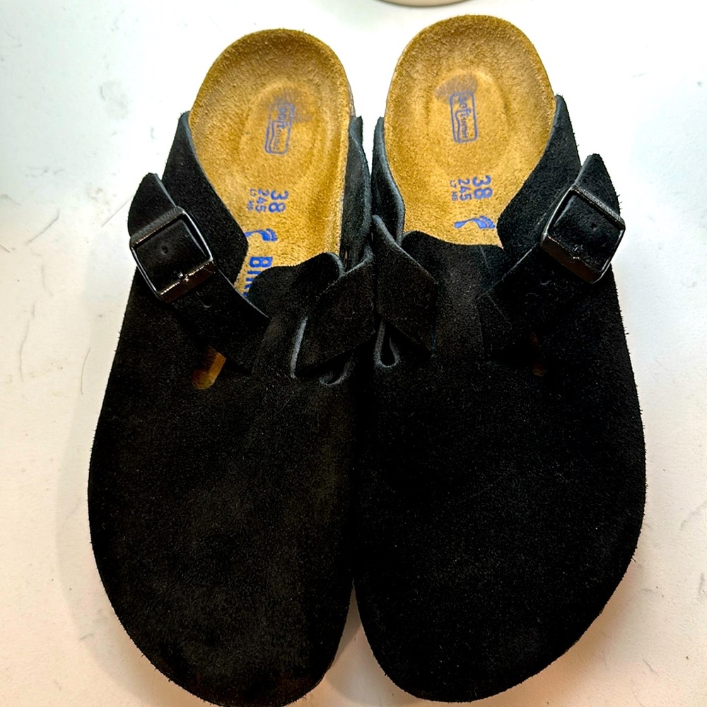 Black Birkenstock Boston